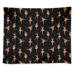 Dancing Ballet Pattern Print Tapestry