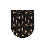 Dancing Ballet Pattern Print Toilet Lid Cover