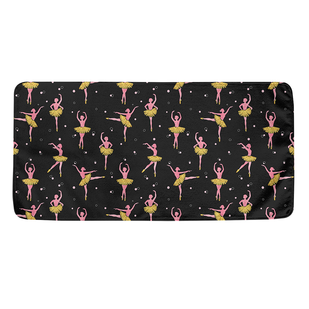 Dancing Ballet Pattern Print Towel