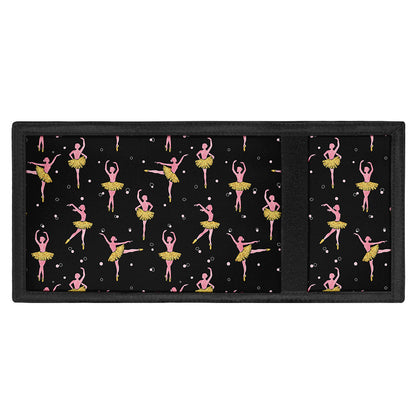 Dancing Ballet Pattern Print Trifold Wallet