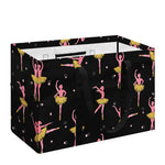 Dancing Ballet Pattern Print Utility Tote Bag