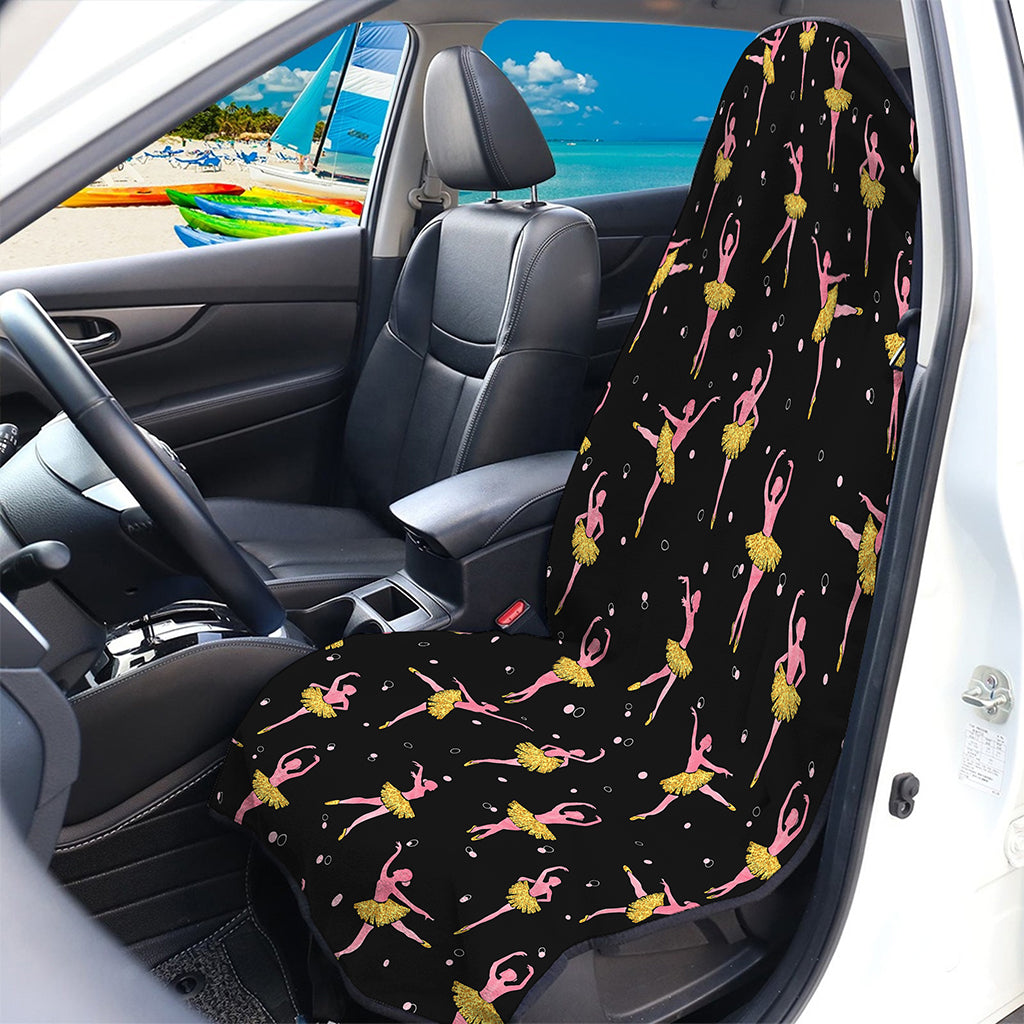 Dancing Ballet Pattern Print Waterproof Car Seat Cover