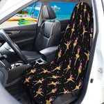 Dancing Ballet Pattern Print Waterproof Car Seat Cover