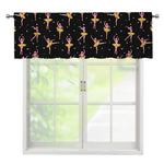 Dancing Ballet Pattern Print Window Valance
