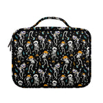 Dancing Skeleton Party Pattern Print Briefcase Bible Bag