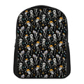 Dancing Skeleton Party Pattern Print Casual Backpack