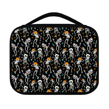 Dancing Skeleton Party Pattern Print Classic Bible Case
