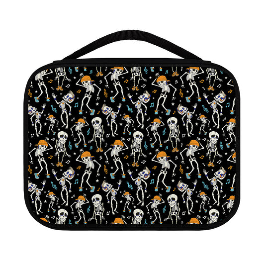 Dancing Skeleton Party Pattern Print Classic Bible Case
