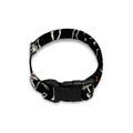 Dancing Skeleton Party Pattern Print Dog Collar