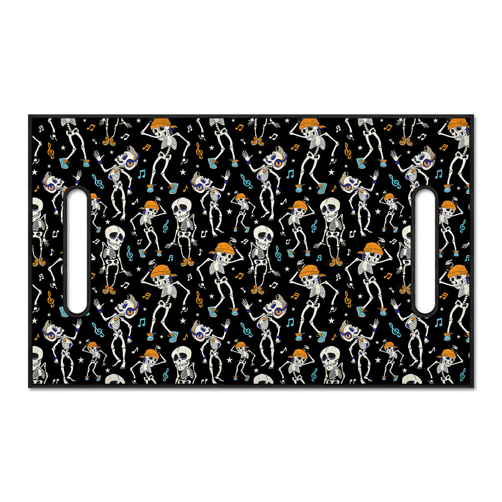 Dancing Skeleton Party Pattern Print Golf Cart Seat Cover