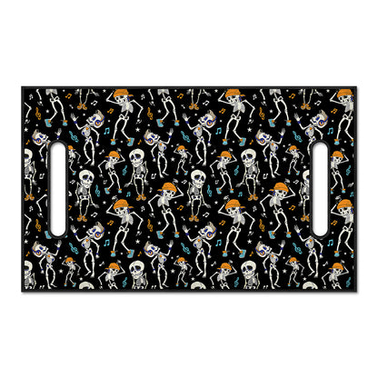 Dancing Skeleton Party Pattern Print Golf Cart Seat Cover