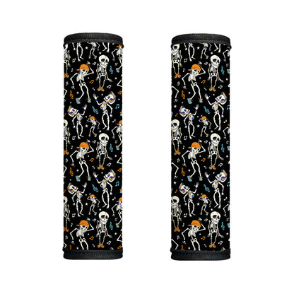 Dancing Skeleton Party Pattern Print Handle Covers