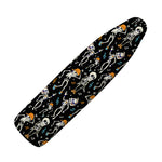 Dancing Skeleton Party Pattern Print Ironing Board Cover