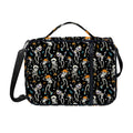Dancing Skeleton Party Pattern Print Shoulder Strap Bible Bag