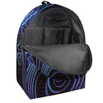 Dark Aquarius Zodiac Sign Print Backpack