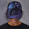 Dark Aquarius Zodiac Sign Print Baseball Cap