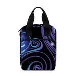 Dark Aquarius Zodiac Sign Print Bible Tote Bag