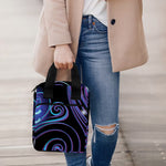 Dark Aquarius Zodiac Sign Print Bible Tote Bag