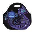 Dark Aquarius Zodiac Sign Print Neoprene Lunch Bag