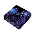 Dark Aquarius Zodiac Sign Print Outdoor Seat Cushion Cover