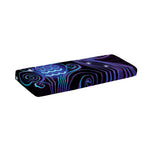 Dark Aquarius Zodiac Sign Print Piano Keyboard Cover