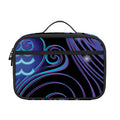 Dark Aquarius Zodiac Sign Print Portable Lunch Bag