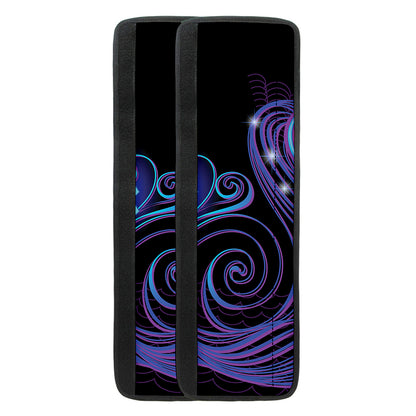 Dark Aquarius Zodiac Sign Print Refrigerator Handle Covers