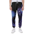 Dark Aquarius Zodiac Sign Print Joggers