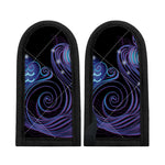 Dark Aquarius Zodiac Sign Print Skillet Handle Cover