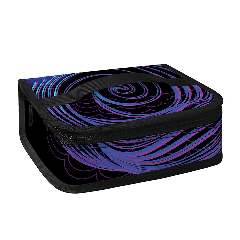 Dark Aquarius Zodiac Sign Print Small Lunch Bag