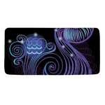 Dark Aquarius Zodiac Sign Print Towel