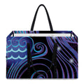 Dark Aquarius Zodiac Sign Print Utility Tote Bag