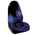 Dark Aquarius Zodiac Sign Print Waterproof Car Seat Cover