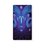 Dark Aries Zodiac Sign Print Baby Crib Sheet