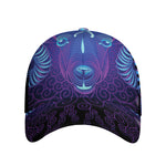Dark Aries Zodiac Sign Print Baseball Cap