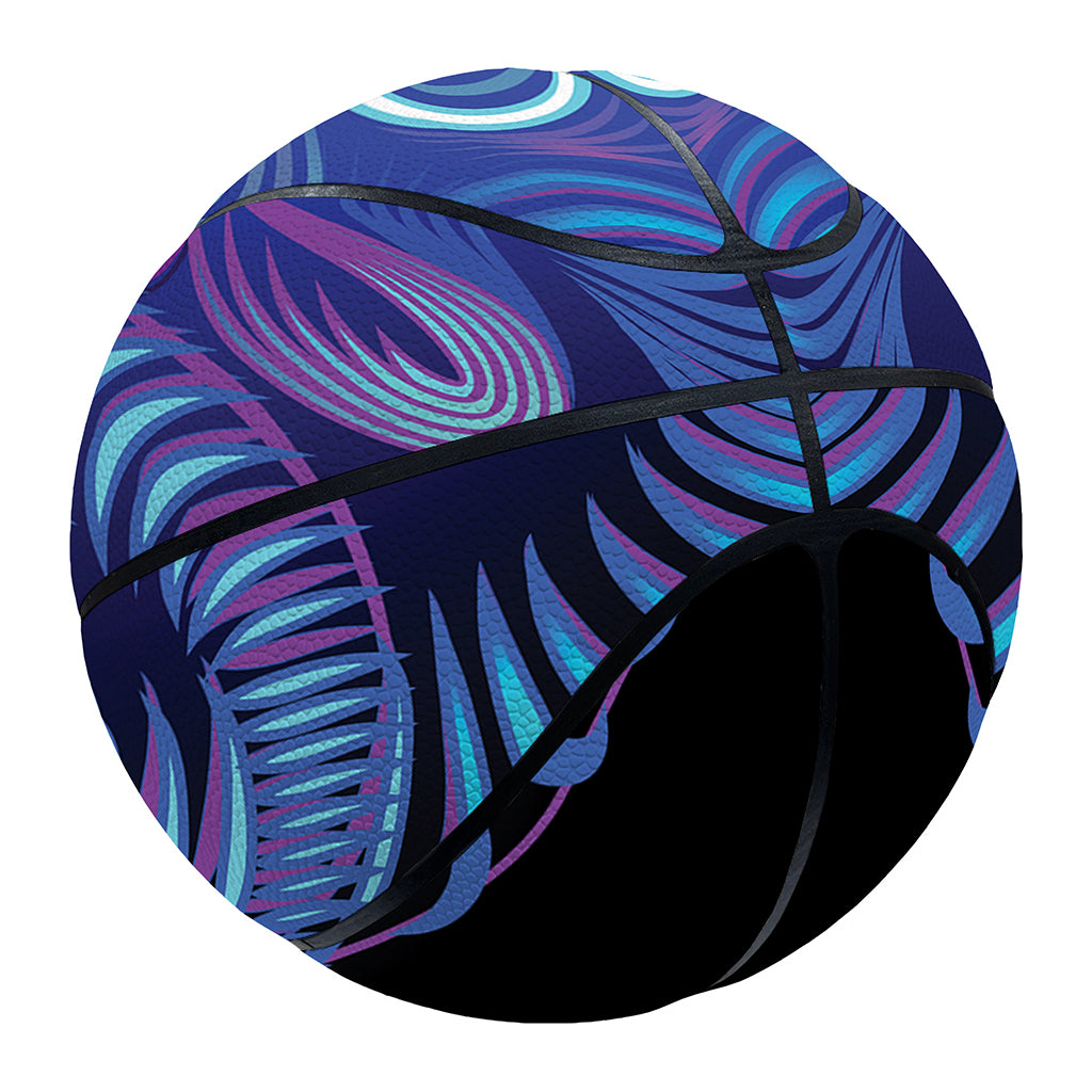 Dark Aries Zodiac Sign Print Basketball