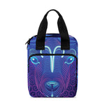 Dark Aries Zodiac Sign Print Bible Tote Bag