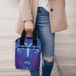 Dark Aries Zodiac Sign Print Bible Tote Bag