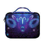 Dark Aries Zodiac Sign Print Briefcase Bible Bag