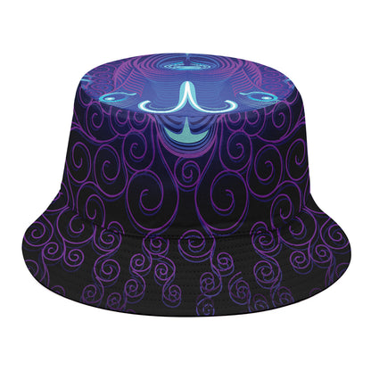 Dark Aries Zodiac Sign Print Bucket Hat