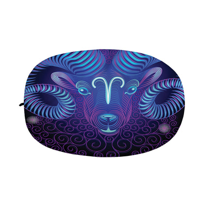 Dark Aries Zodiac Sign Print Car Side Mirror Covers