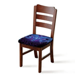 Dark Aries Zodiac Sign Print Chair Cushion Cover