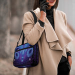 Dark Aries Zodiac Sign Print Double Strap Bible Bag