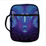 Dark Aries Zodiac Sign Print Front Pocket Bible Bag