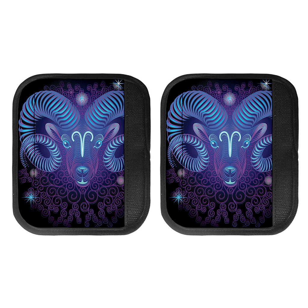 Dark Aries Zodiac Sign Print Handle Covers