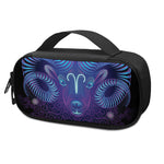Dark Aries Zodiac Sign Print Insulin Cooler Travel Case