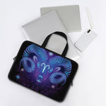 Dark Aries Zodiac Sign Print Laptop Sleeve With Handle