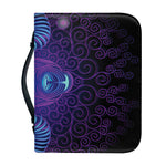 Dark Aries Zodiac Sign Print Leather Bible Cover