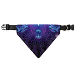 Dark Aries Zodiac Sign Print Over The Collar Dog Bandana