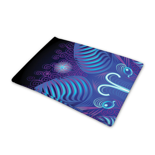 Dark Aries Zodiac Sign Print Pet Cooling Mat Cover